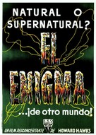 The Thing From Another World - Spanish Movie Poster (xs thumbnail)