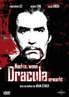 Nachts, wenn Dracula erwacht - German DVD movie cover (xs thumbnail)