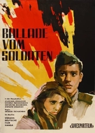 Ballada o soldate - German Movie Poster (xs thumbnail)