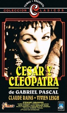 Caesar and Cleopatra - Spanish VHS movie cover (xs thumbnail)