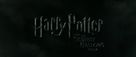 Harry Potter and the Deathly Hallows - Part 2 - British Logo (xs thumbnail)