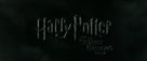 Harry Potter and the Deathly Hallows: Part II - British Logo (xs thumbnail)