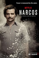 &quot;Narcos&quot; - Norwegian Movie Poster (xs thumbnail)
