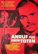 The Deadly Affair - German Movie Poster (xs thumbnail)