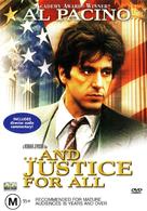 ...And Justice for All - Australian DVD movie cover (xs thumbnail)