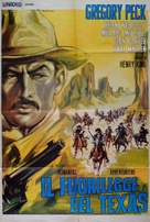 The Gunfighter - Italian Movie Poster (xs thumbnail)