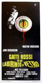 Gatti rossi in un labirinto di vetro - Italian Movie Poster (xs thumbnail)