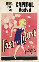 Fast and Loose - Theatrical movie poster (xs thumbnail)