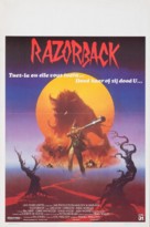 Razorback - Belgian Movie Poster (xs thumbnail)