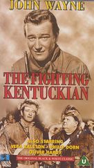 The Fighting Kentuckian - British VHS movie cover (xs thumbnail)