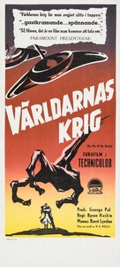 The War of the Worlds - Swedish Movie Poster (xs thumbnail)