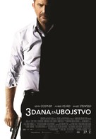 3 Days to Kill - Croatian Movie Poster (xs thumbnail)