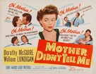 Mother Didn&#039;t Tell Me - Movie Poster (xs thumbnail)