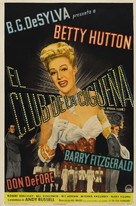 The Stork Club - Argentinian Movie Poster (xs thumbnail)