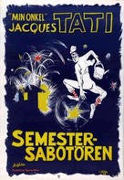 Les vacances de Monsieur Hulot - Swedish Movie Poster (xs thumbnail)