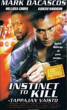Instinct to Kill - Finnish Movie Cover (xs thumbnail)