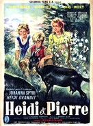 Heidi und Peter - French Movie Poster (xs thumbnail)