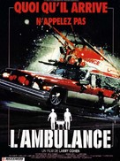 The Ambulance - French Movie Poster (xs thumbnail)
