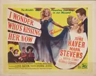 I Wonder Who&#039;s Kissing Her Now - Movie Poster (xs thumbnail)