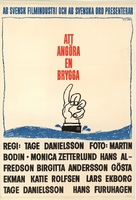 Att ang&ouml;ra en brygga - Swedish Movie Poster (xs thumbnail)