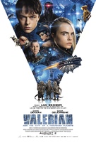 Valerian and the City of a Thousand Planets - British Movie Poster (xs thumbnail)