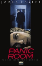 Panic Room - German VHS movie cover (xs thumbnail)