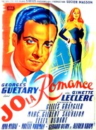 Jo la Romance - French Movie Poster (xs thumbnail)