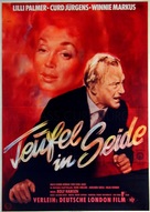 Teufel in Seide - German Movie Poster (xs thumbnail)