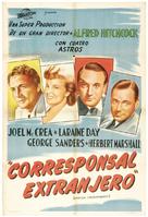 Foreign Correspondent - Argentinian Movie Poster (xs thumbnail)