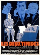 Les deux timides - French Movie Poster (xs thumbnail)
