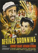 The African Queen - Danish Movie Poster (xs thumbnail)