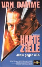 Hard Target - German VHS movie cover (xs thumbnail)