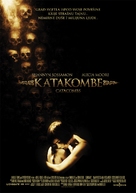 Catacombs - Croatian Movie Poster (xs thumbnail)