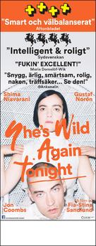 She&#039;s Wild Again Tonight - Swedish Movie Poster (xs thumbnail)