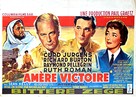Bitter Victory - Belgian Movie Poster (xs thumbnail)