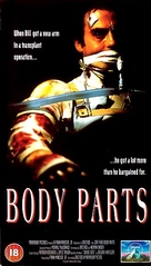 Body Parts - British VHS movie cover (xs thumbnail)