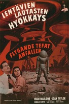 Earth vs. the Flying Saucers - Finnish Movie Poster (xs thumbnail)