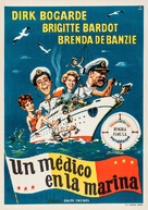 Doctor at Sea - Spanish Movie Poster (xs thumbnail)