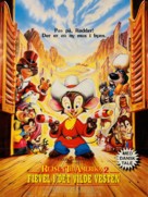 An American Tail: Fievel Goes West - Danish Movie Poster (xs thumbnail)