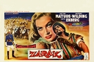 Zarak - Belgian Movie Poster (xs thumbnail)