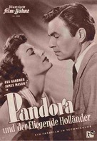 Pandora and the Flying Dutchman - German poster (xs thumbnail)