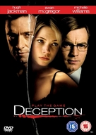 Deception - British DVD movie cover (xs thumbnail)