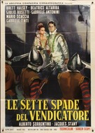 Le sette spade del vendicatore - Italian Movie Poster (xs thumbnail)