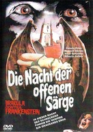 Dr&aacute;cula contra Frankenstein - German DVD movie cover (xs thumbnail)