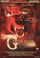 Ginger Snaps - German DVD movie cover (xs thumbnail)