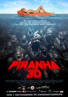 Piranha - Romanian Movie Poster (xs thumbnail)