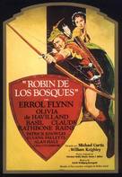 The Adventures of Robin Hood - Spanish Movie Poster (xs thumbnail)