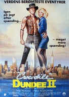 Crocodile Dundee II - Danish Movie Poster (xs thumbnail)
