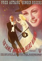 Top Hat - German Movie Poster (xs thumbnail)