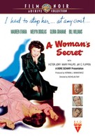 A Woman&#039;s Secret - DVD movie cover (xs thumbnail)